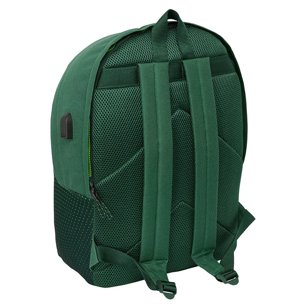 Safta Real Betis Balompie Double 15.6´´ Water Resistent Ryggsekk, Multicolor
