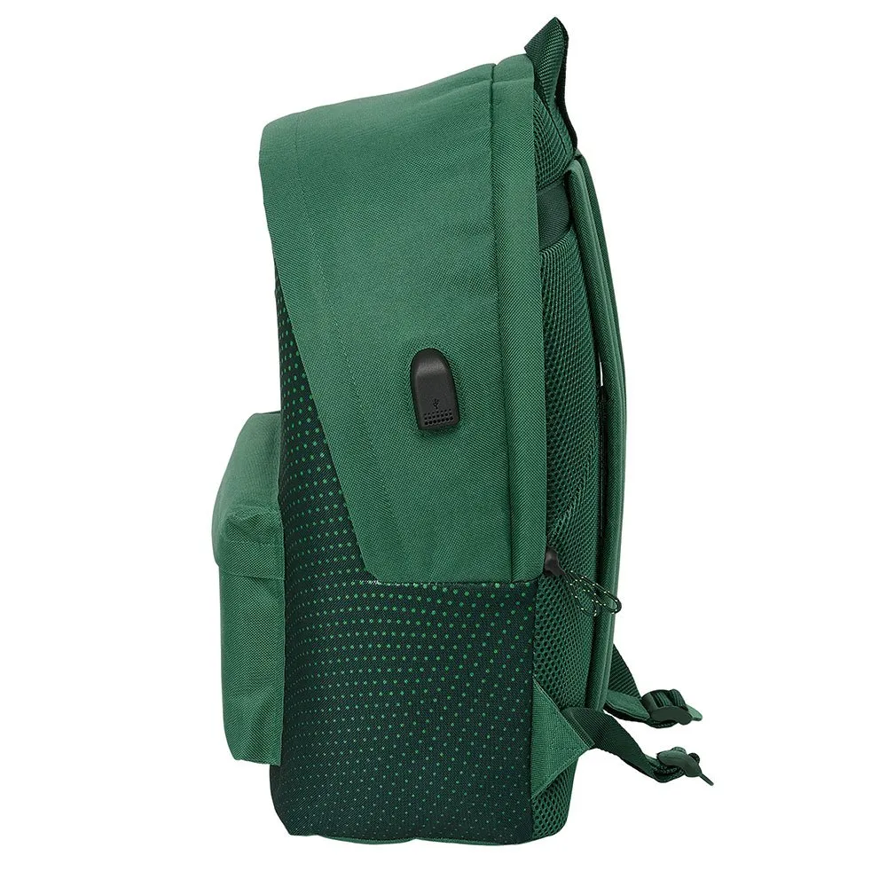 Safta Real Betis Balompie Double 15.6´´ Water Resistent Ryggsekk, Multicolor