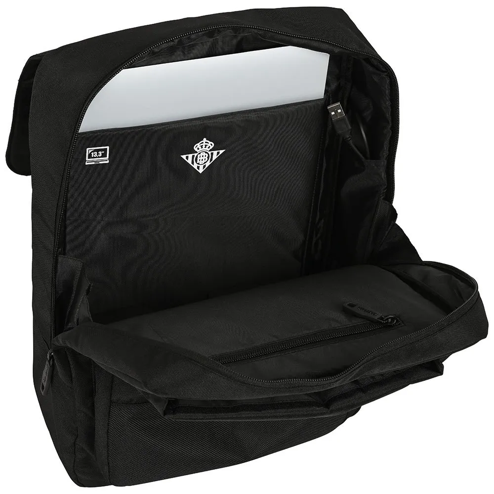 Safta Real Betis Balompie Premium Flap 13.3 ´´+usb 21l 32x42x15 Cm Ryggsekk, Multicolor Safta Real Betis Balompie Premium Flap 13.3 ´´+usb 21l 32x42x15 Cm Ryggsekk, Multicolor