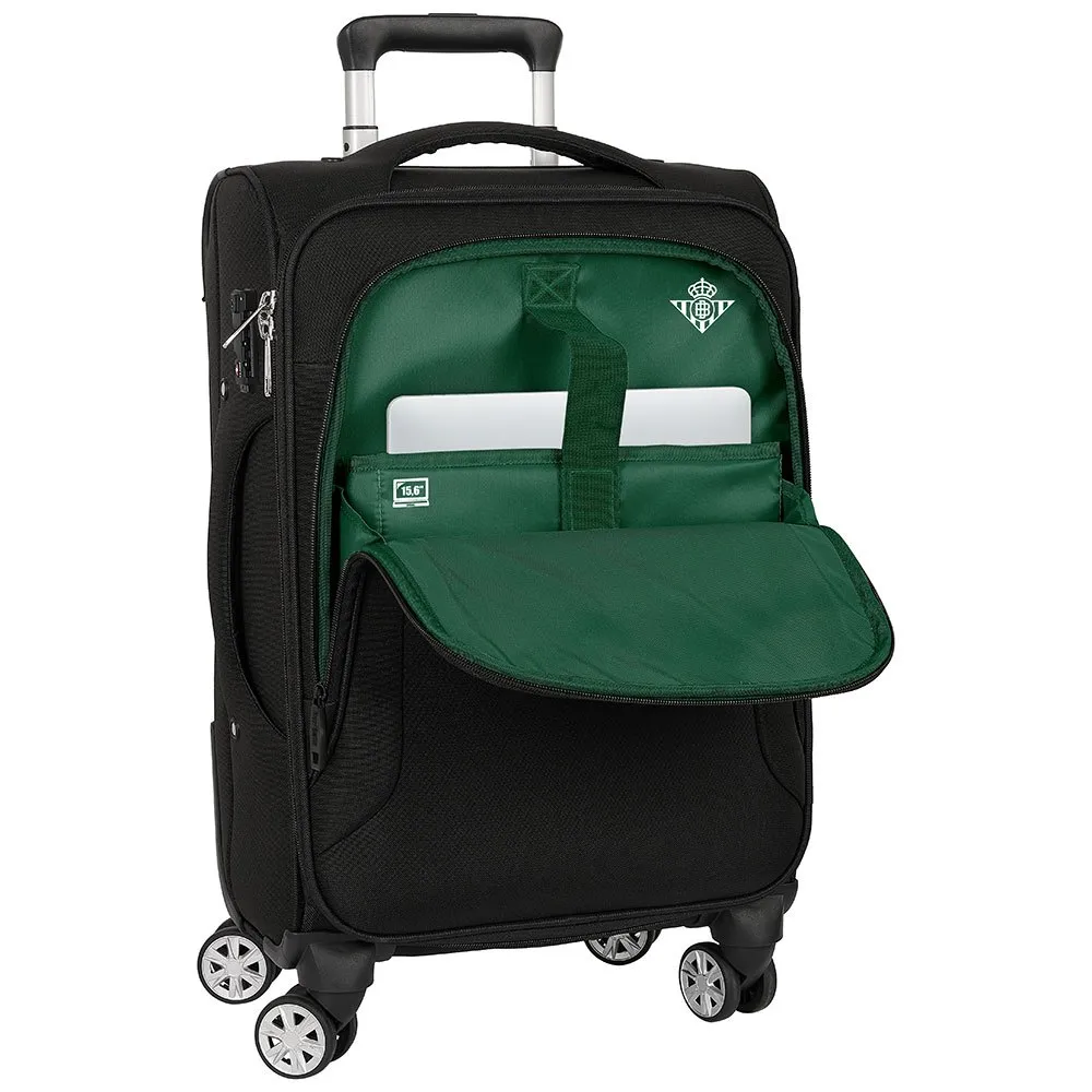 Safta Real Betis Balompie Premium Soft Cabin 20´´ Trillekoffert, Multicolor