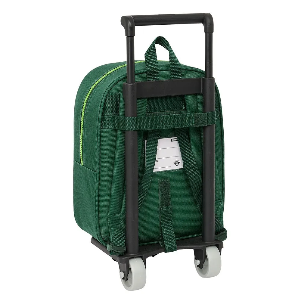 Safta Real Betis Balompie Water Resistent Mini Ryggsekk Med Hjul, Multicolor