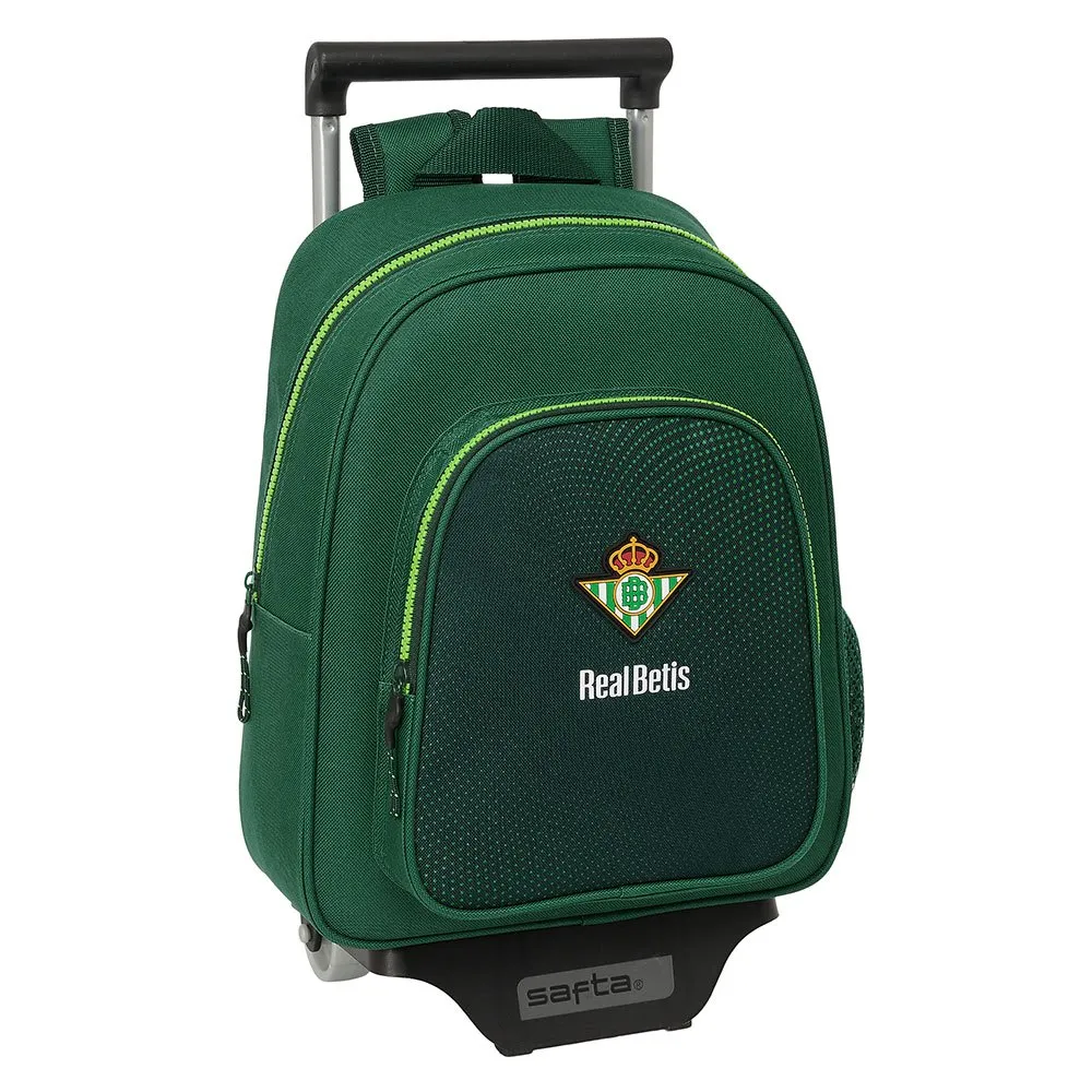 Safta Real Betis Balompie Water Resistent Ryggsekk Med Hjul, Multicolor