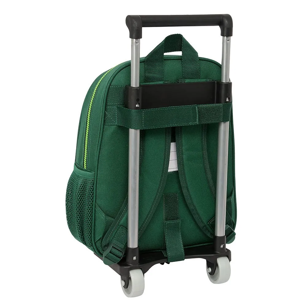 Safta Real Betis Balompie Water Resistent Ryggsekk Med Hjul, Multicolor