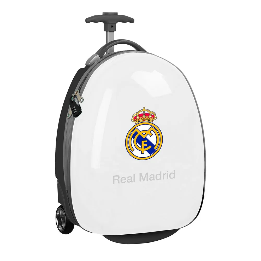 Safta Real Madrid 25/26 16´´ Ryggsekk Med Hjul, Multicolor Safta Real Madrid 25/26 16´´ Ryggsekk Med Hjul, Multicolor