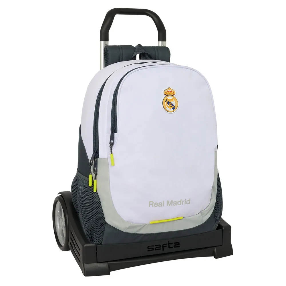Safta Real Madrid 25/26 Evolution Ryggsekk Med Hjul, Multicolor