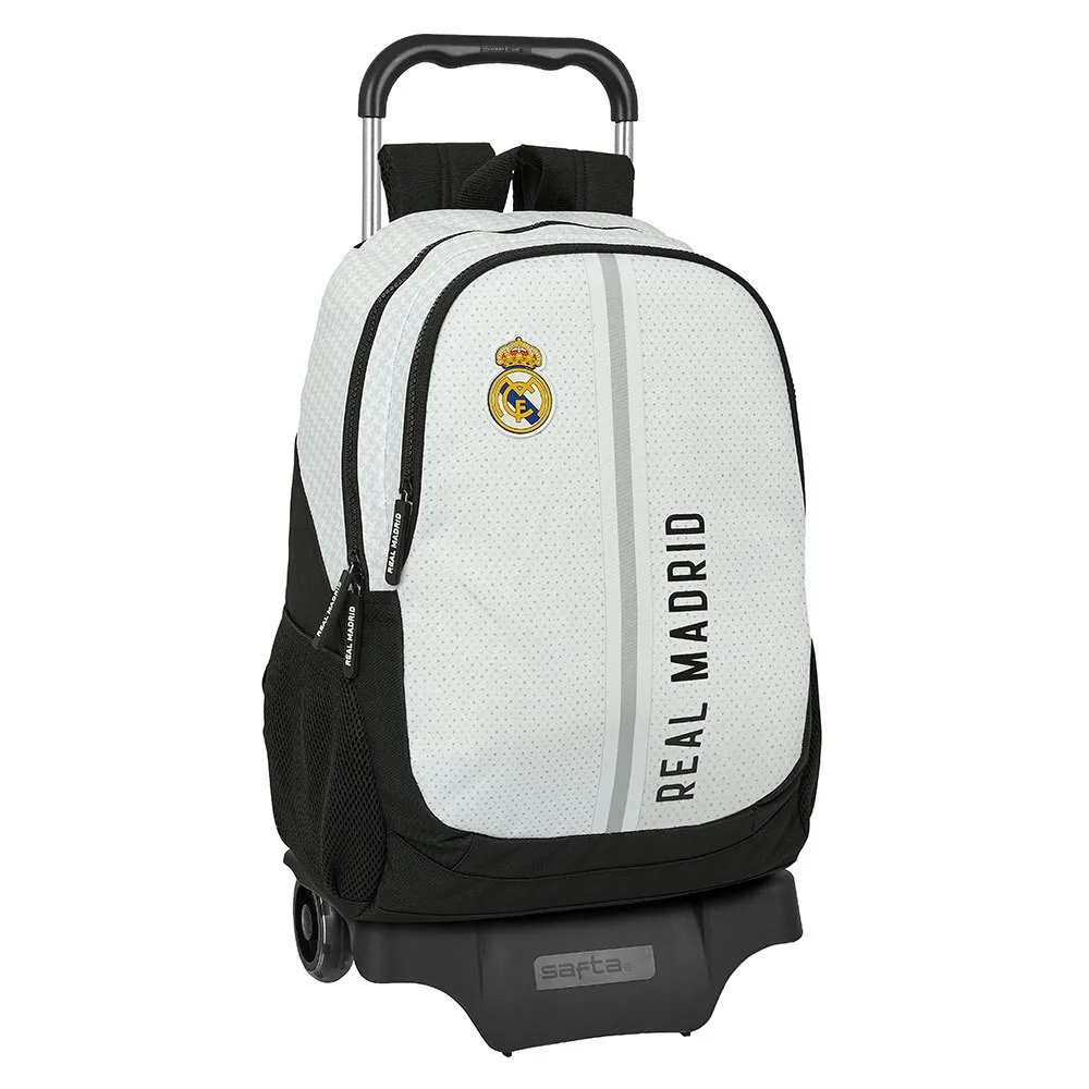 Safta Real Madrid First Kit 24/25 Ryggsekk Med Hjul, Multicolor