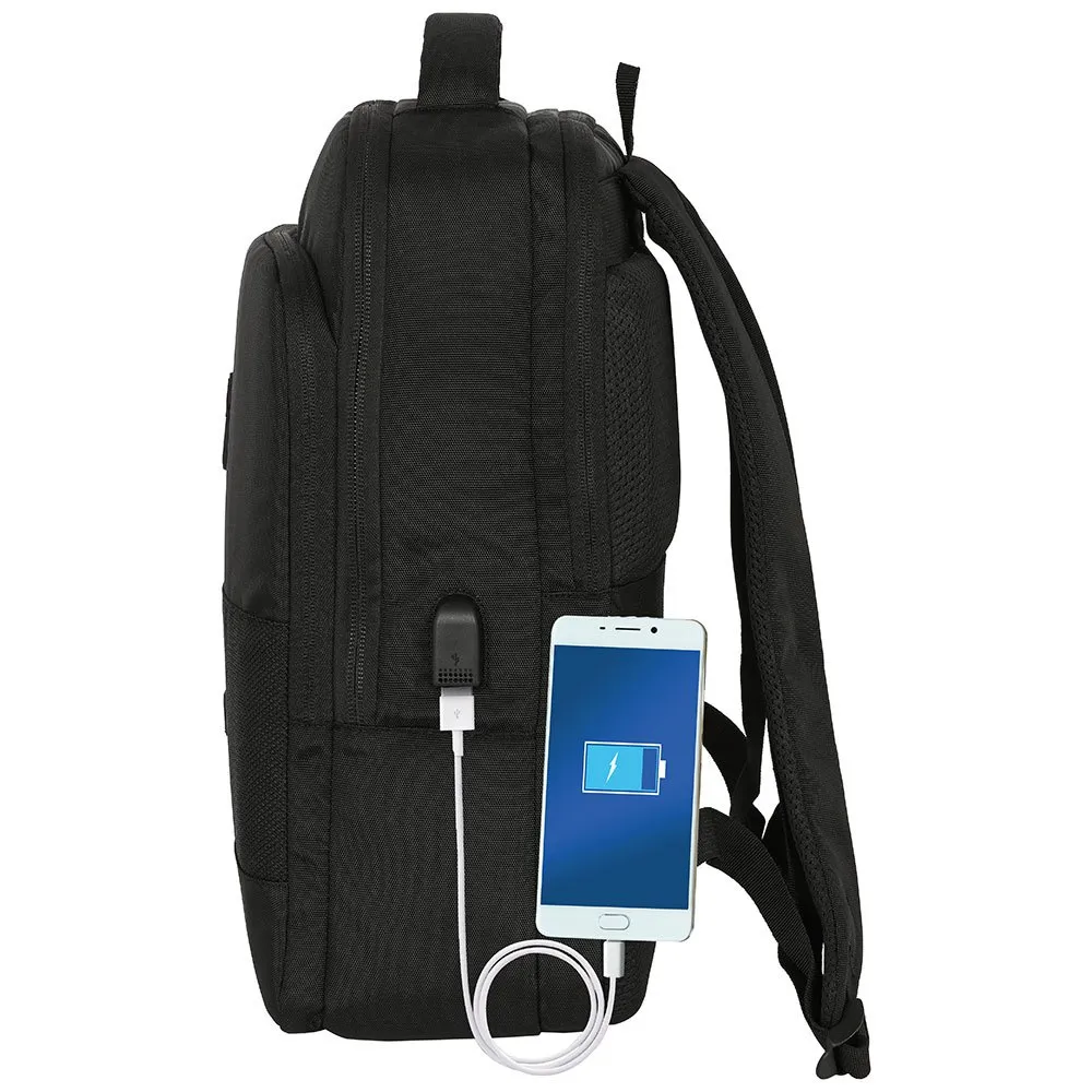 Safta Real Madrid Premium Backapck 15.6´´+tablet+usb Ryggsekk, Multicolor Safta Real Madrid Premium Backapck 15.6´´+tablet+usb Ryggsekk, Multicolor