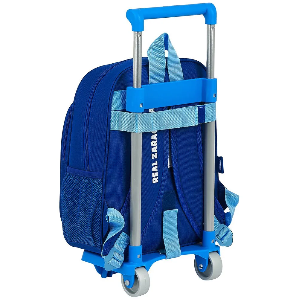 Safta Real Zaragoza Corporate Ryggsekk Med Hjul, Blue / turquoise