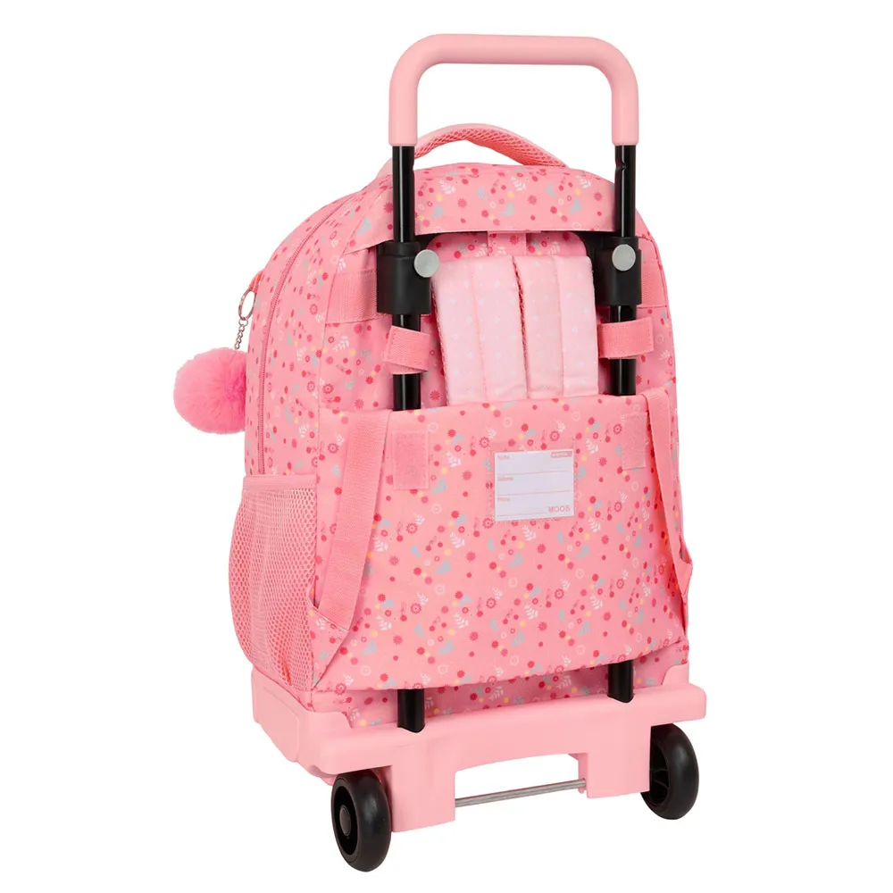 Safta Recycled Compact With Removable Moos Passion Ryggsekk Med Hjul, Multicolor Safta Recycled Compact With Removable Moos Passion Ryggsekk Med Hjul, Multicolor