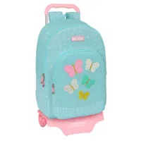 Safta Recycled+moos Butterflies Ryggsekk Med Hjul Safta Recycled+moos Butterflies Ryggsekk Med Hjul