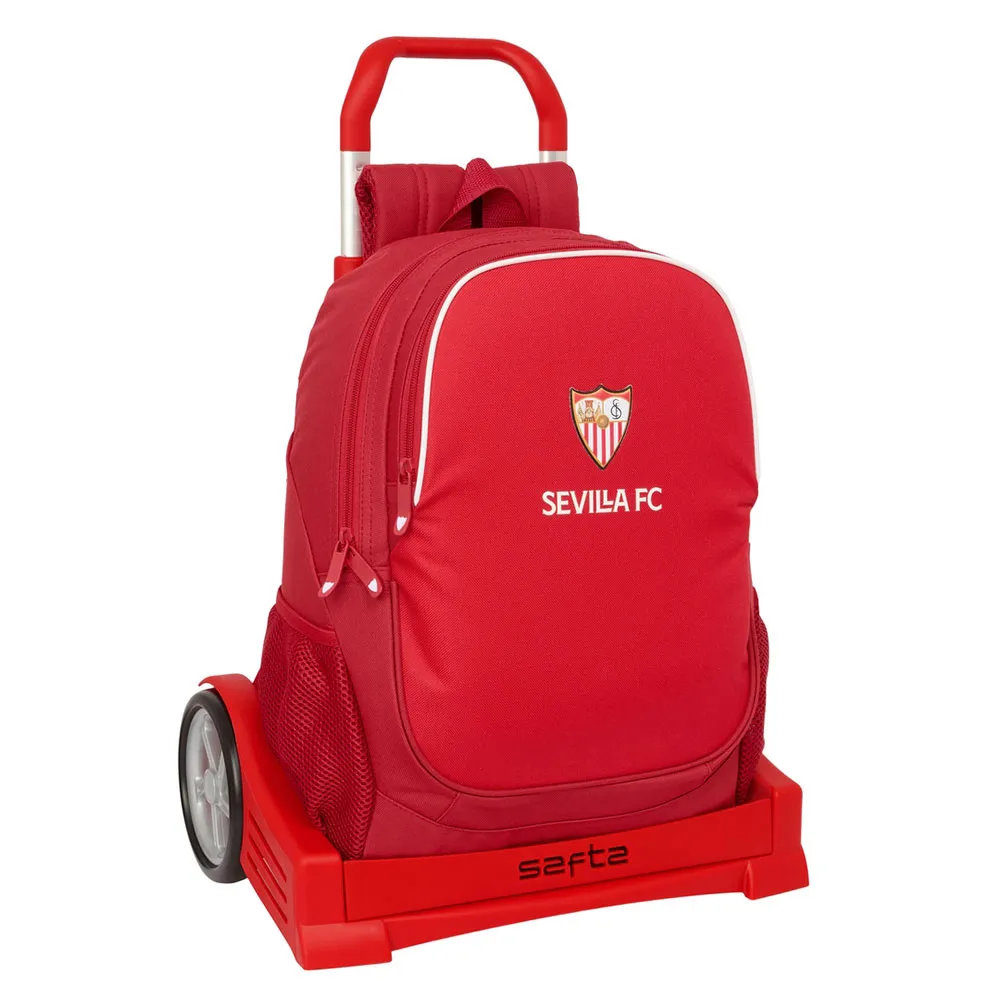 Safta Sevilla Fc Evolution Ryggsekk Med Hjul, Multicolor Safta Sevilla Fc Evolution Ryggsekk Med Hjul, Multicolor