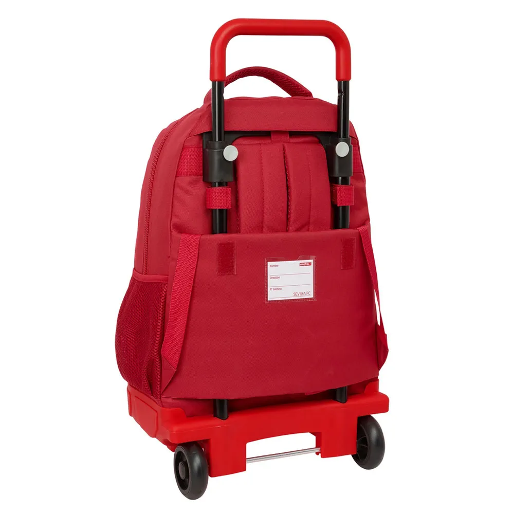 Safta Sevilla Fc Ryggsekk Med Hjul 45 Cm, Multicolor Safta Sevilla Fc Ryggsekk Med Hjul 45 Cm, Multicolor
