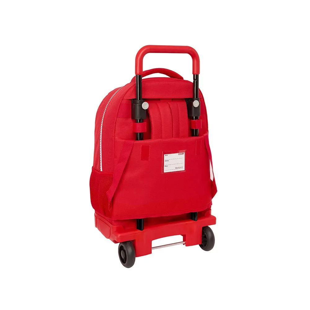 Safta Sevilla Fc With Removablel Ryggsekk Med Hjul, Multicolor