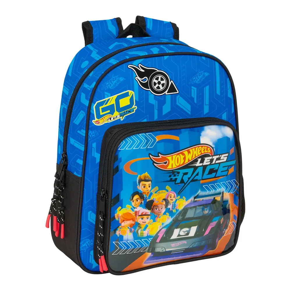 Safta Small Hot Wheels Let´s Race Ryggsekk, Multicolor Safta Small Hot Wheels Let´s Race Ryggsekk, Multicolor