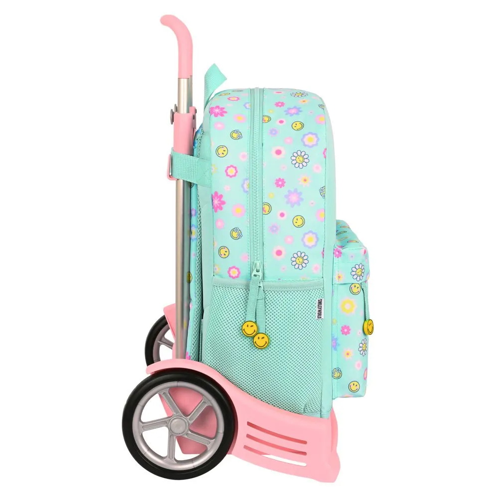 Safta Smiley World Summer Fun Ryggsekk Med Hjul, Multicolor