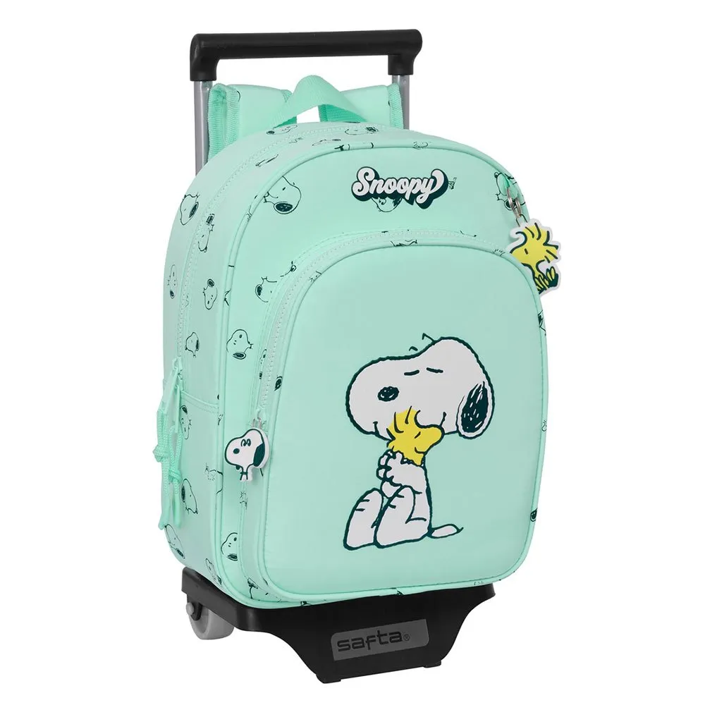 Safta Snoopy Groovy Hjulryggsekk, Multicolor
