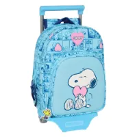 Safta Snoopy Love Ryggsekk Med Hjul