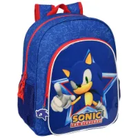Safta Sonic "la Oss Rulle!" Junior-ryggsekk 38 Cm