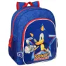 Safta Sonic "la Oss Rulle!" Junior-ryggsekk 38 Cm, Multicolor