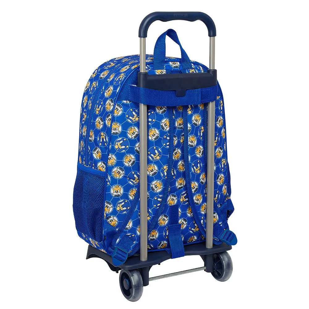 Safta Sonic Prime Ryggsekk Med Hjul, Multicolor
