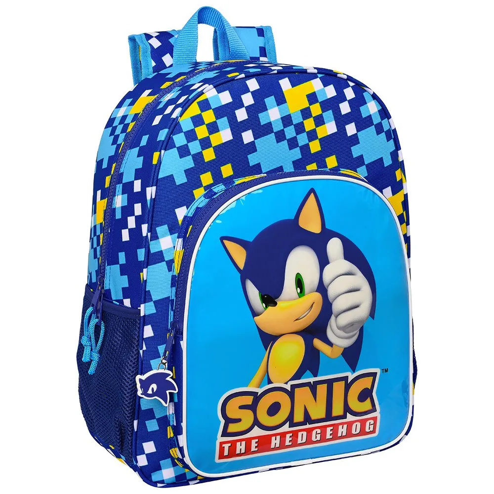 Safta Sonic ´´speed´´ 42 Cm Ryggsekk, Multicolor