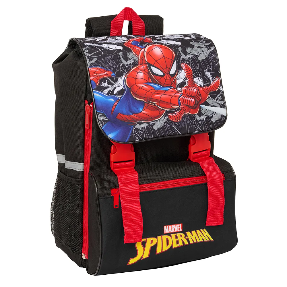 Safta Spider-man 18.5x41x15 Cm Ryggsekk, Multicolor