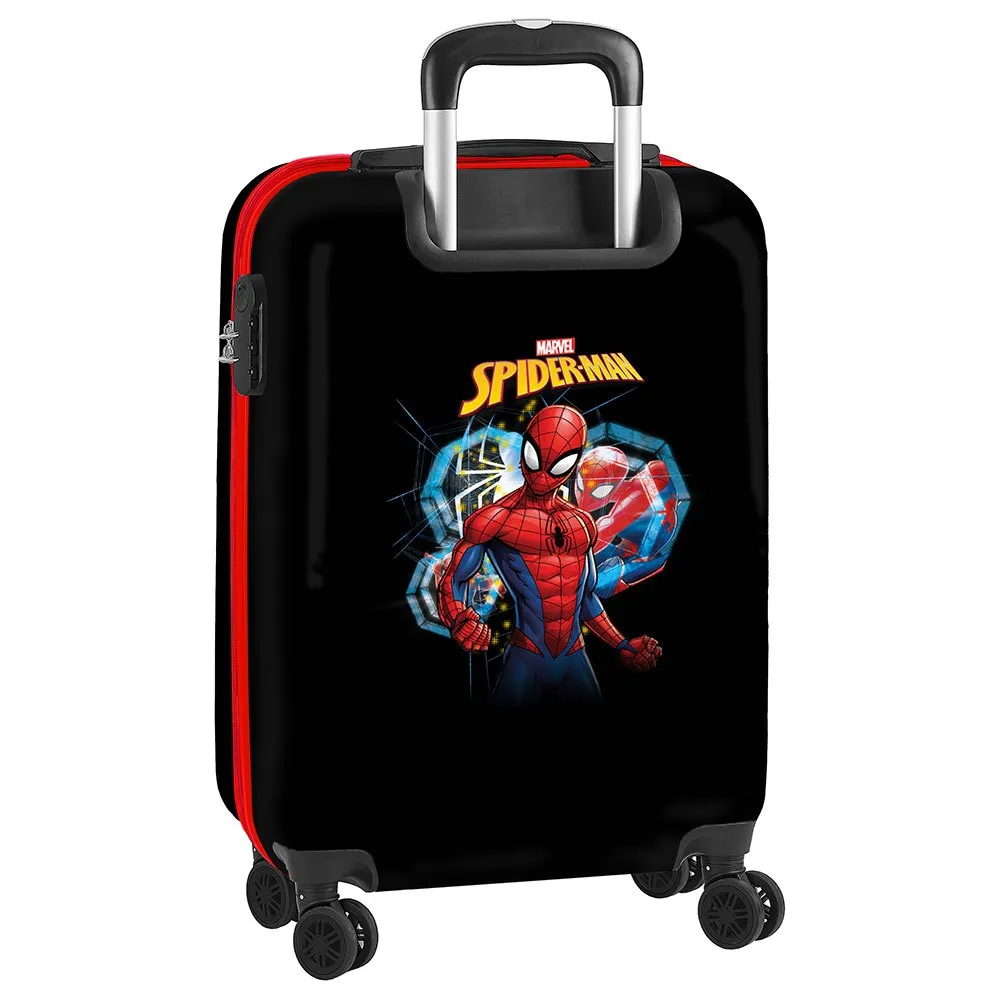 Safta Spider-man ´´her´´ Cabin 20´´ Twin Wheels Trillekoffert, Multicolor