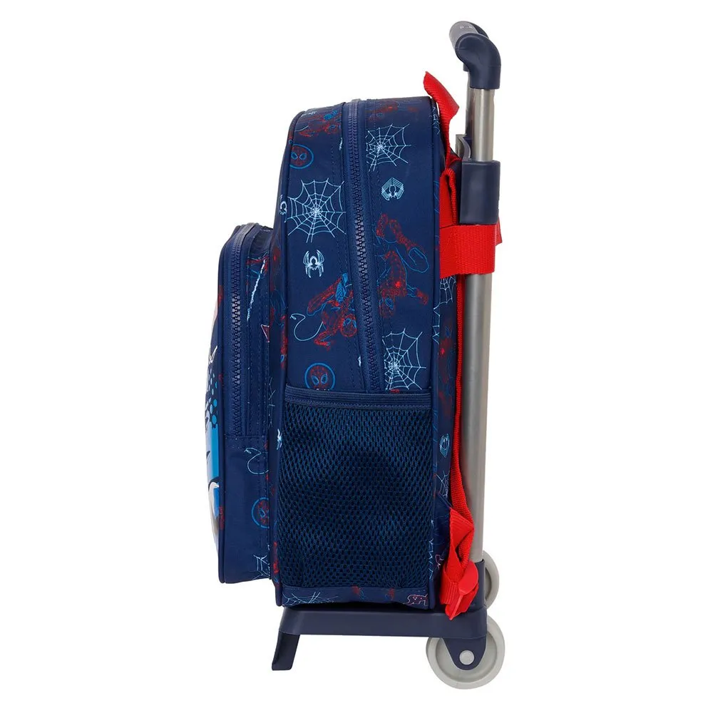 Safta Spider-man Neon Hjulryggsekk, Multicolor Safta Spider-man Neon Hjulryggsekk, Multicolor