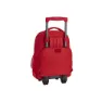 Safta Sporting Gijon Corporate Compact Ryggsekk Med Hjul 44l, Red
