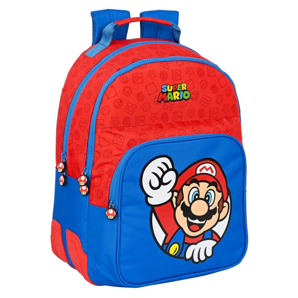 Safta Super Mario 17l 30x46x14 Cm Ryggsekk, Multicolor