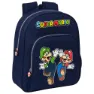 Safta Super Mario Small 34 Cm Ryggsekk, Multicolor