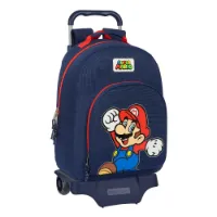 Safta Super Mario World Small Ryggsekk Med Hjul Safta Super Mario World Small Ryggsekk Med Hjul