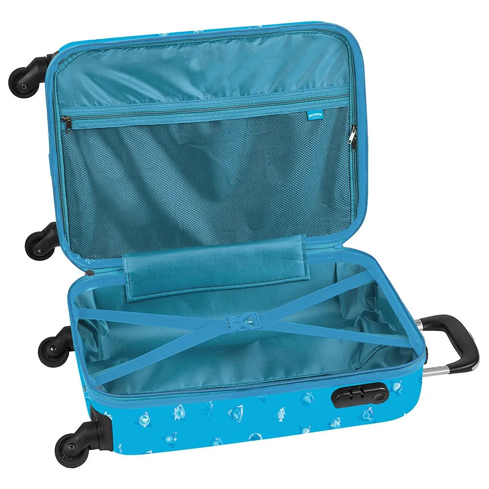 Safta Supershings Rescue Force Cabin 20 Single Wheel Ryggsekk Med Hjul, Multicolor