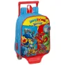 Safta Supershings Rescue Force Mini 232 Ryggsekk Med Hjul, Multicolor