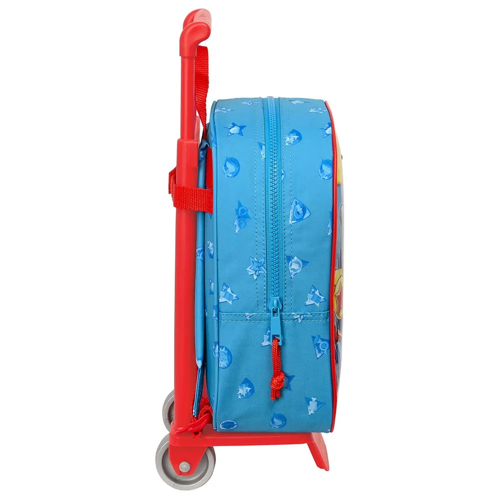 Safta Supershings Rescue Force Mini 232 Ryggsekk Med Hjul, Multicolor