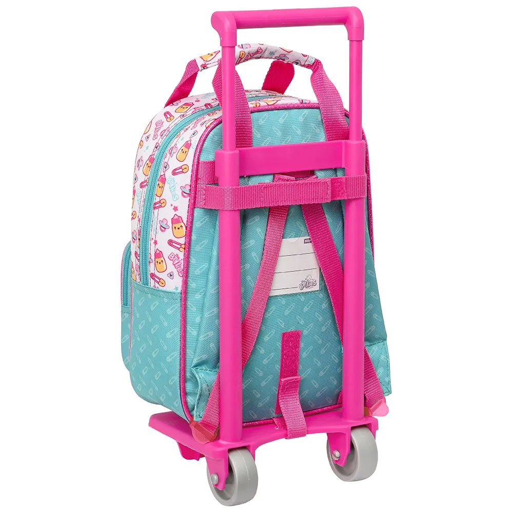 Safta The Bellies Mini 765 W/wheels Ryggsekk Med Hjul, Multicolor