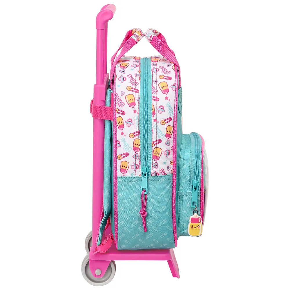 Safta The Bellies Mini 765 W/wheels Ryggsekk Med Hjul, Multicolor