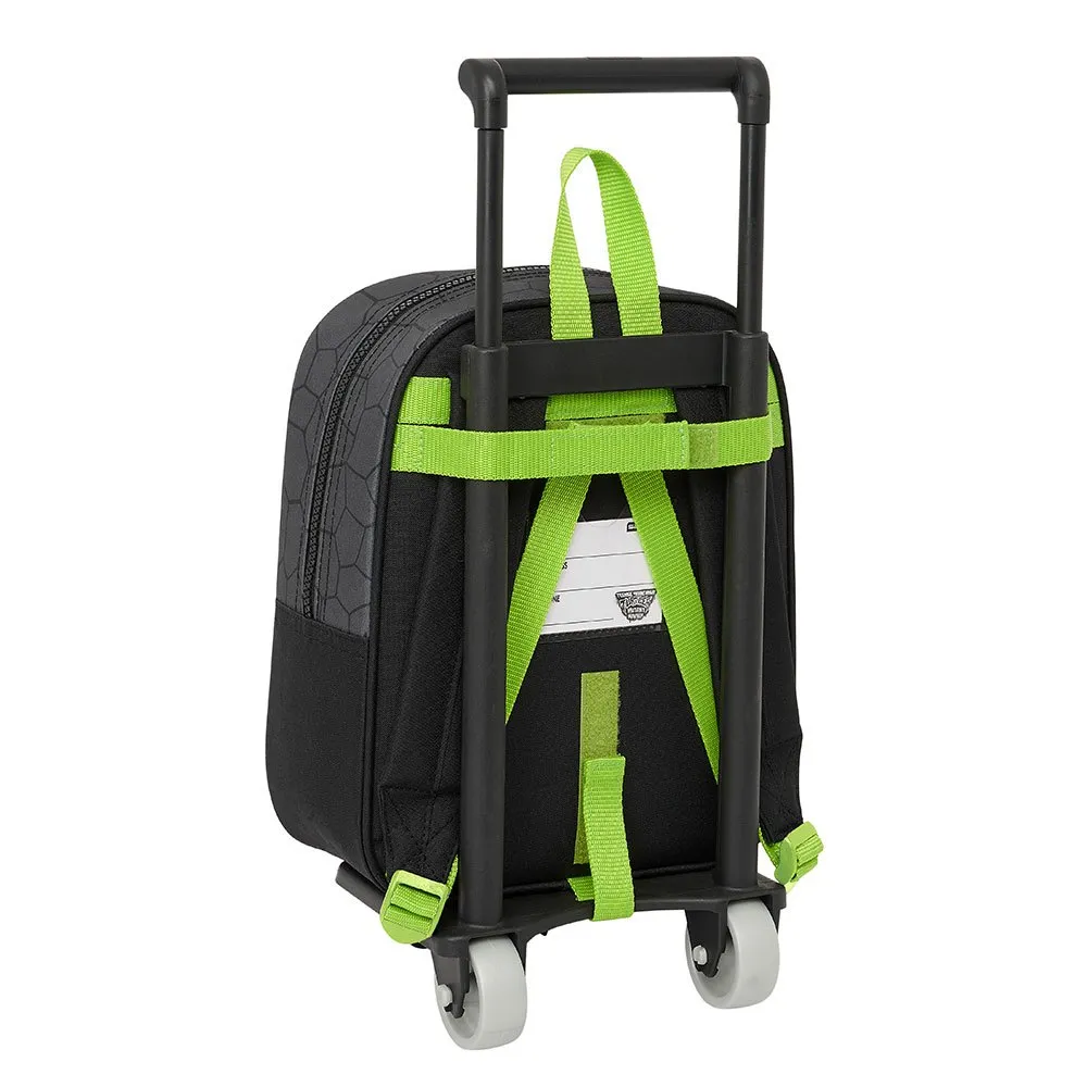 Safta Tortugas Ninja With Wheels Mini Ryggsekk Med Hjul, Multicolor