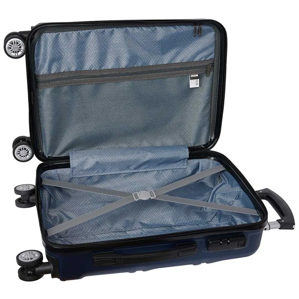 Safta Travel Navy Blue Cabin 20 Twin Wheels Trillekoffert, Multicolor