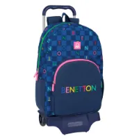 Safta Trolley Benetton Damero Ryggsekk Med Hjul Safta Trolley Benetton Damero Ryggsekk Med Hjul