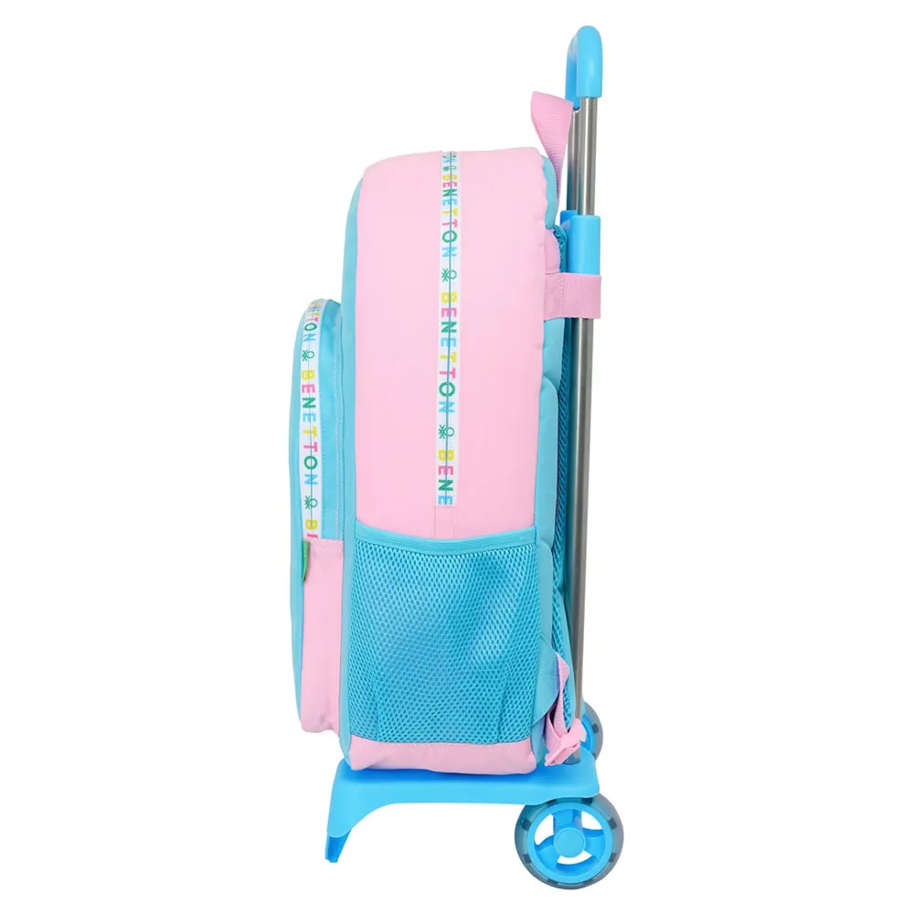 Safta Trolley Benetton Unique Ryggsekk Med Hjul, Multicolor