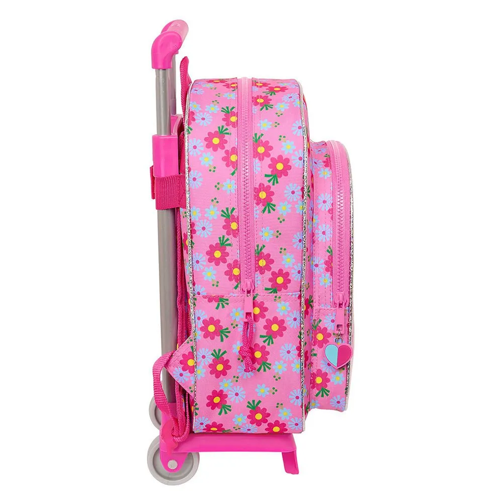 Safta Trolls 3 Ryggsekk Med Hjul, Multicolor