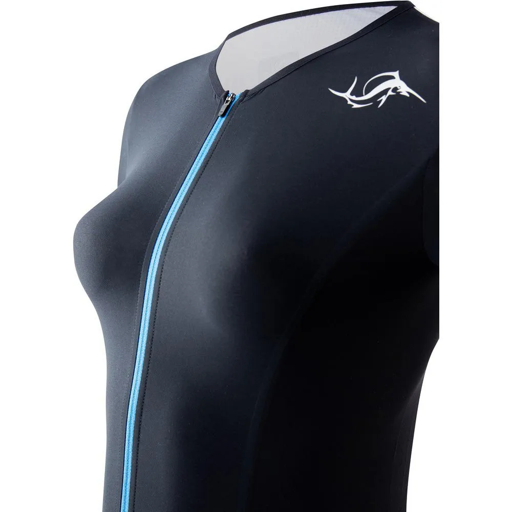 sailfish Aerosuit Pro Kortermet Trisuit female, Black / blue