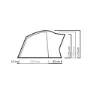 Salewa Alpine Hut Iv Telt, Cactus / grey, 4 Steder