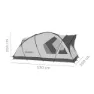 Salewa Alpine Lodge V Telt, Cactus / grey, 5 Steder