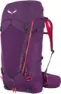 Salewa Alptrek 50 Ws ventilert lettvekter for lengre turer, Dark purple