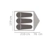 Salewa Atlas Iii Telt, Cactus / grey, 3 Steder