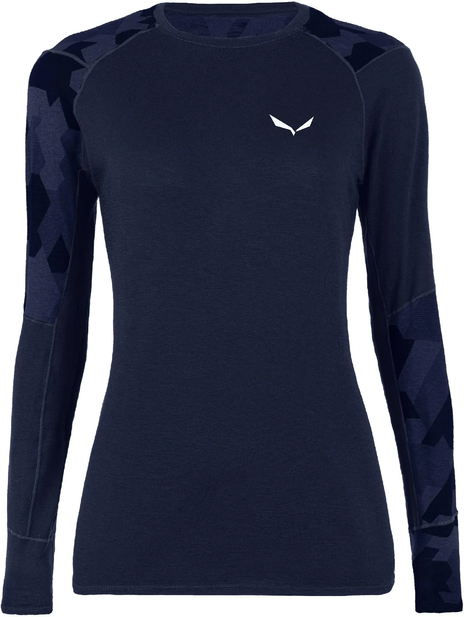 Salewa Cristallo Warm Merino LS Ws, Navy blazer