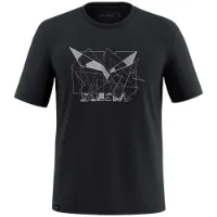Salewa Eagle Geometric Kortarmet T-skjorte