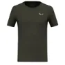 Salewa Eagle Sheep Camp Dry Kortarmet T-skjorte, Dark olive